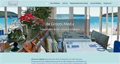 Desktop Screenshot of degrootsmedia.com.au